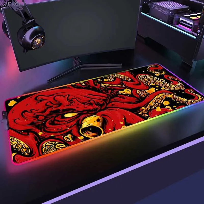 Alfombrilla De Mouse RGB Para Jugadores De Deportes