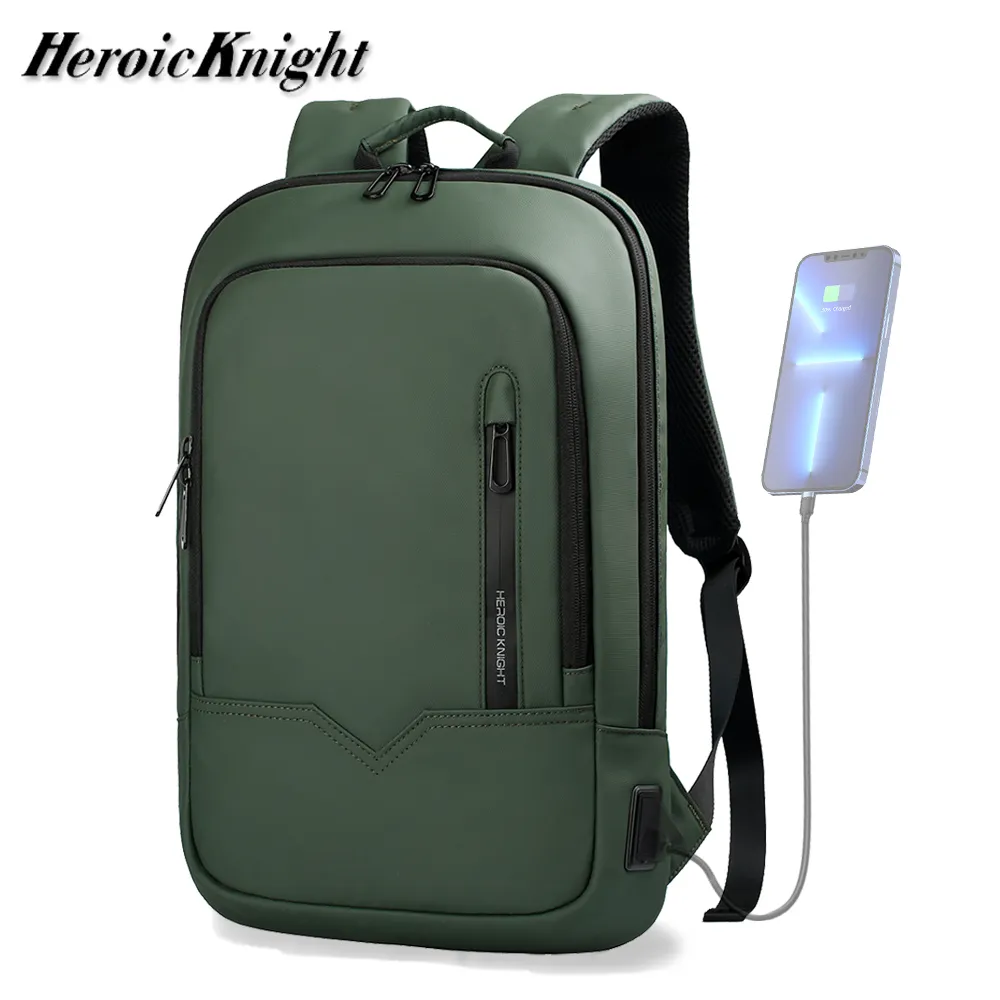 HEROIC KNIGHT SHOP YOLO - Laptop Rugzak waterdicht met USB - laptopvak