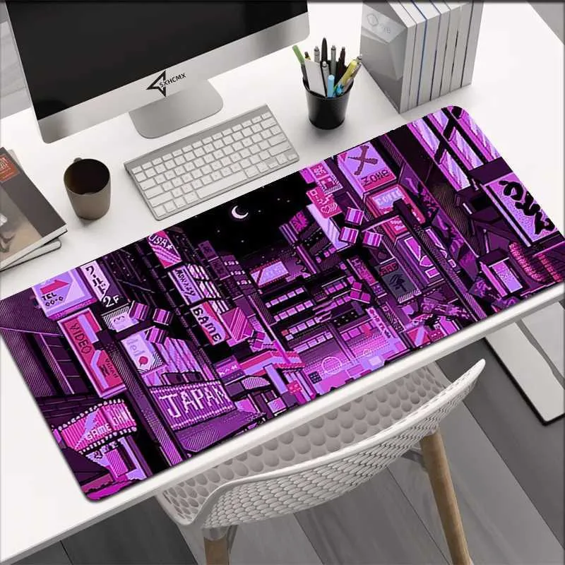 Large Gaming Mouse Pad (31.5 X 11.8 X0.12 Inch) Washable Desk Mat With