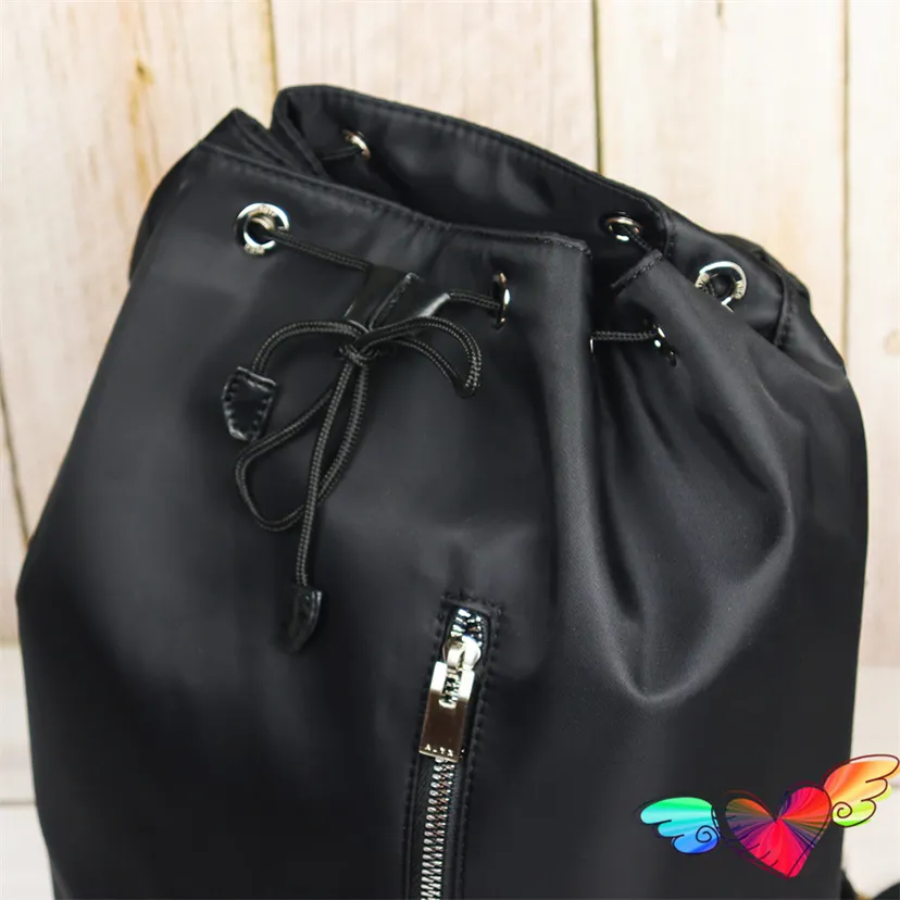 Silver Nylon Alyx Buckle Backpacks: High-End Multipurpose Travel