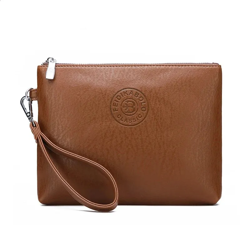 Grand Portefeuille Dembrayage En Cuir Pour Hommes Pack De Bracelet Pu Doux, Sac À Main Élégant Et Élégant Pour Les Affaires Et Les Loisirs, Lidée Cadeau Noir Menos De 30€ | Popular