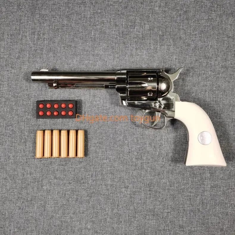 Realistic Toy Revolver: Colt 1873 SAA Replica, Alloy Metal