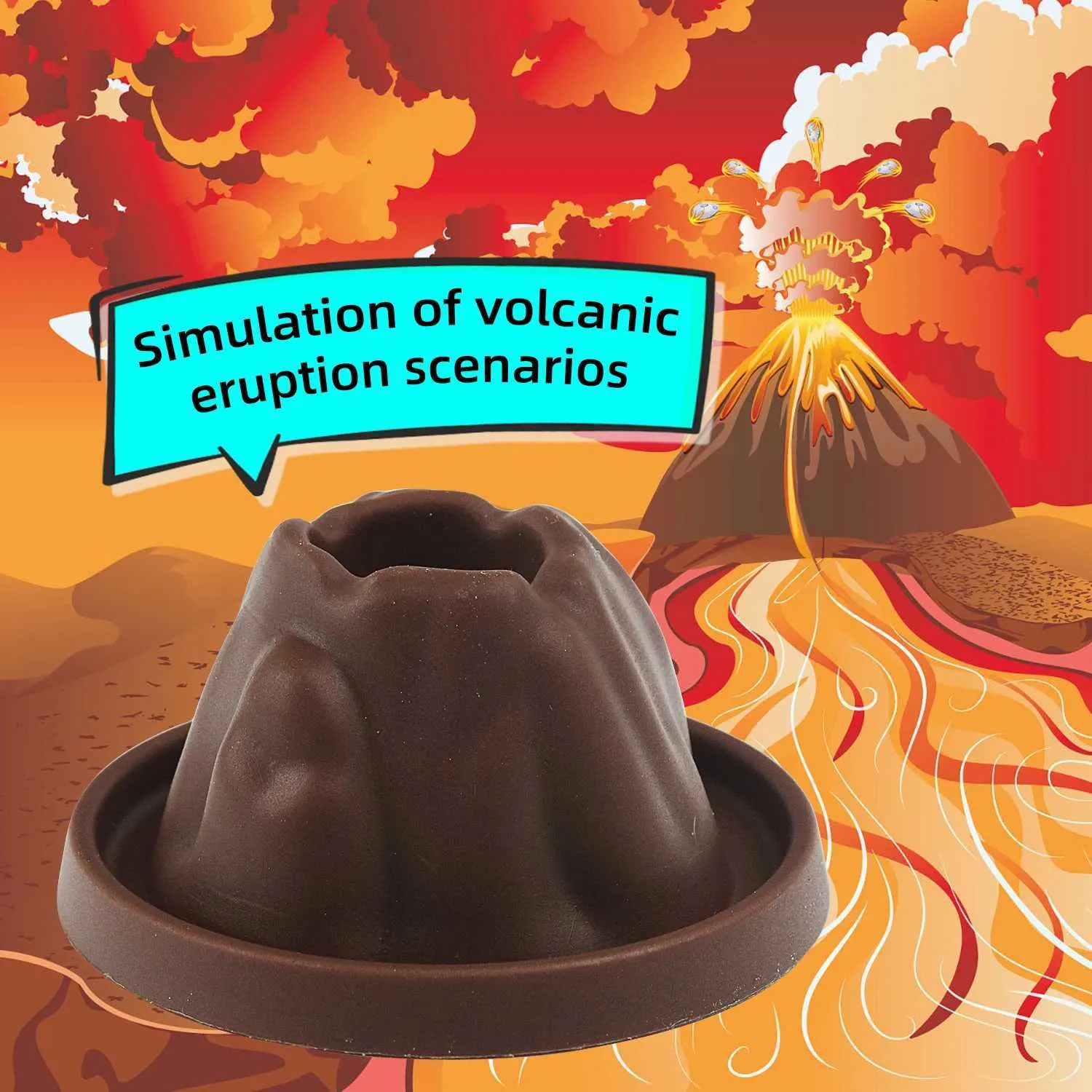 Volcano Eruption diy science experiment kits