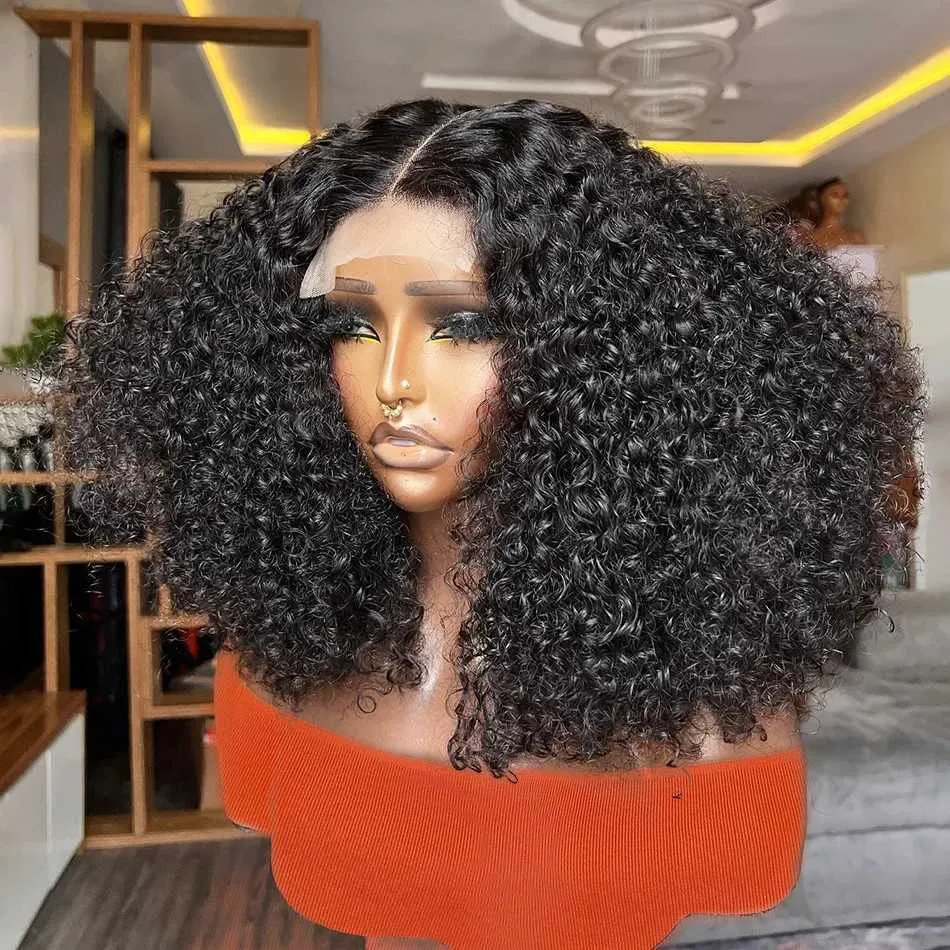 bob 14 Inch V Part Bob Wig - Brazilian Human Hair Straight Short