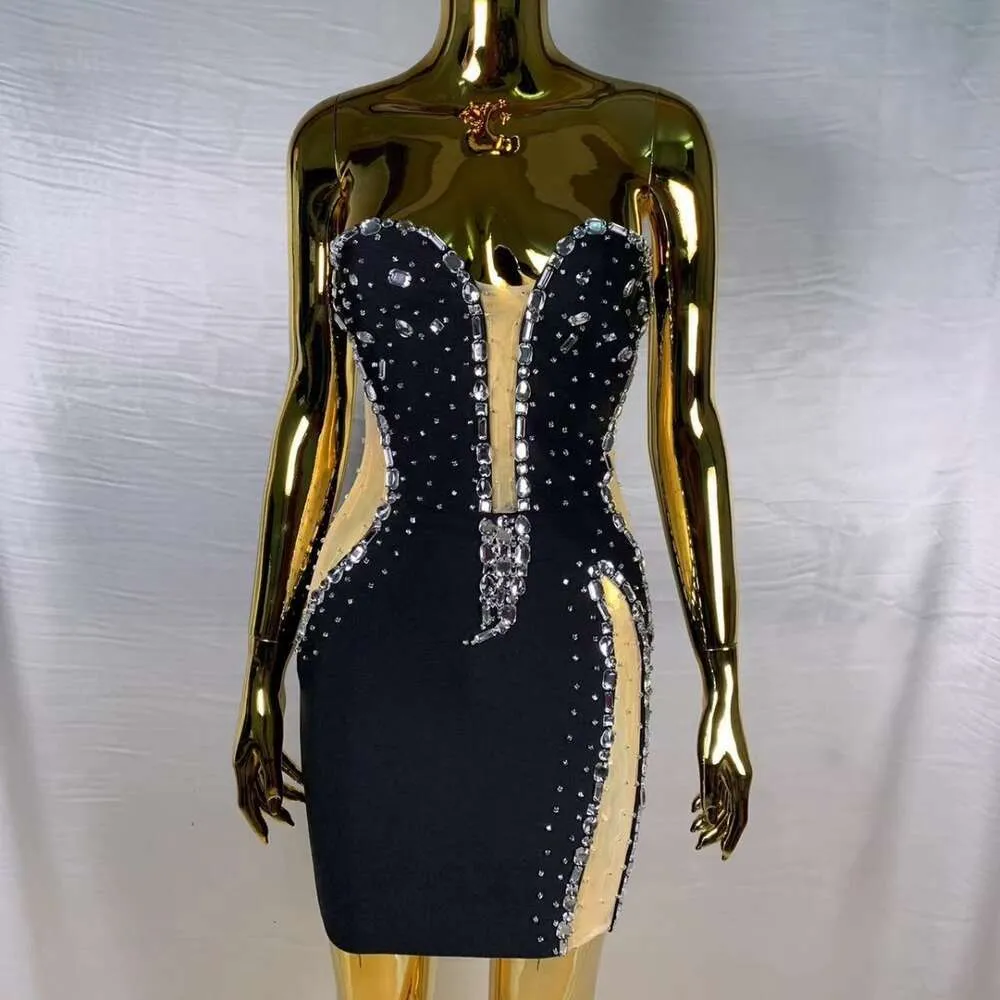 short beaded bandage dress Fashion Socialite Strapless Mini ... From Julia_dress, $54.43 In Bulk X Material ExtraNA Toperth Blue Ruffle One-Shoulder Color:Light Blue/Plum