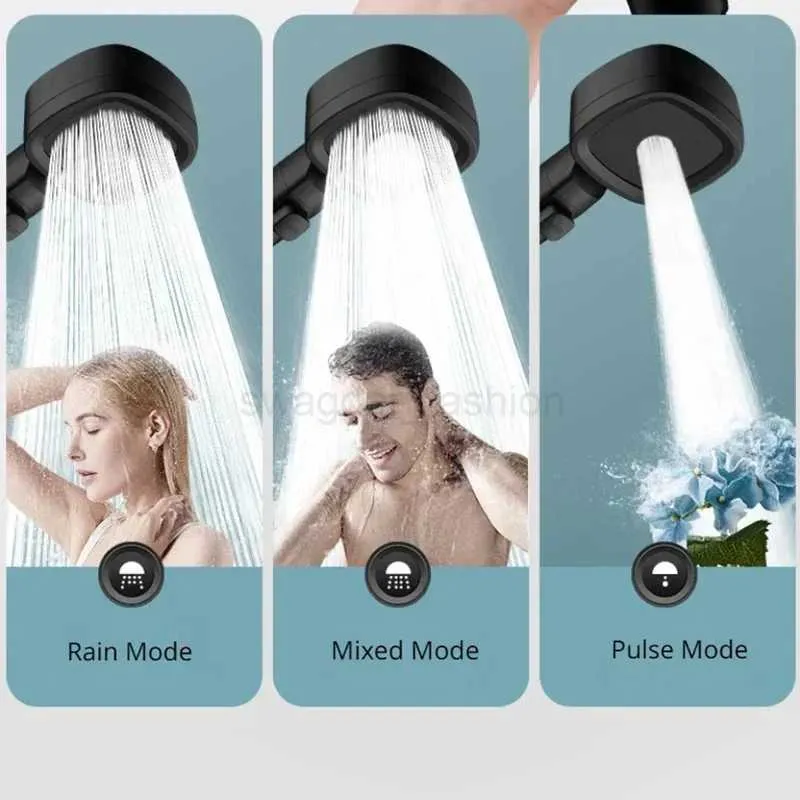 High Pressure Shower Head Water Saving 3 Modes Shower... From Swagger ...