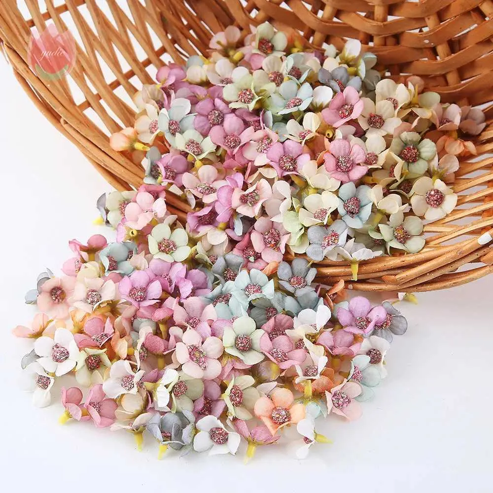 50/Artificial Daisy Heads for Crafts - Silk Flower Heads for DIY ...