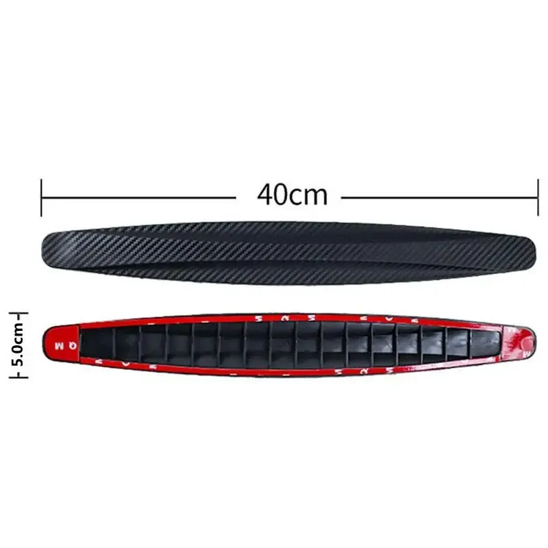 Car Bumper Anti-wear Protection Strip, 15.7In Car Body Bumper PVC Anti