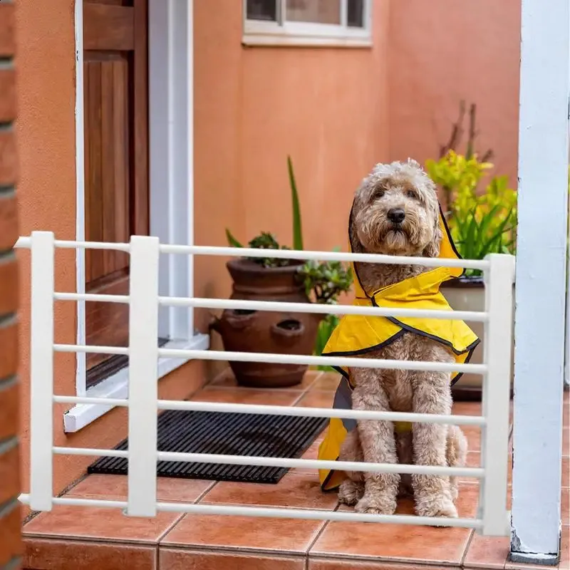 Retractable Screen Door Paw-Proof Retractable Dog Gate Expands