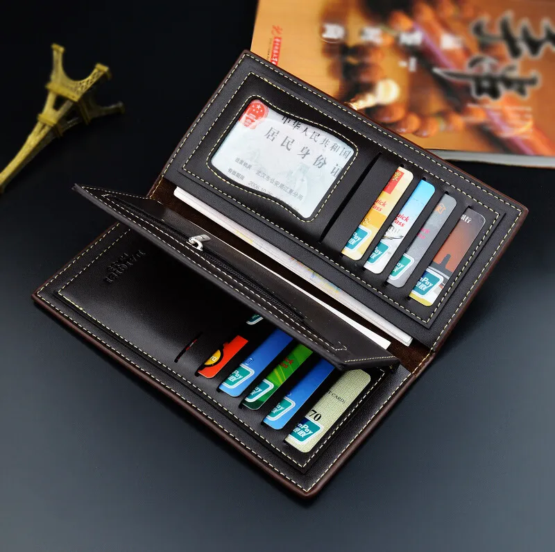 High-Quality Men's PU Leather Bifold phantom wallet