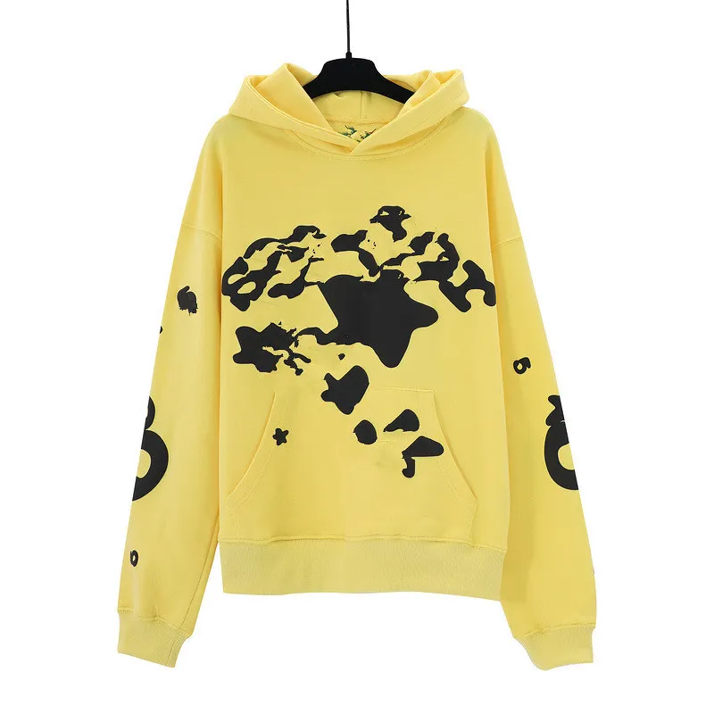 Mens Cotton Blend Hooded Heavyweight Hip-Hop Sports Tracksuit