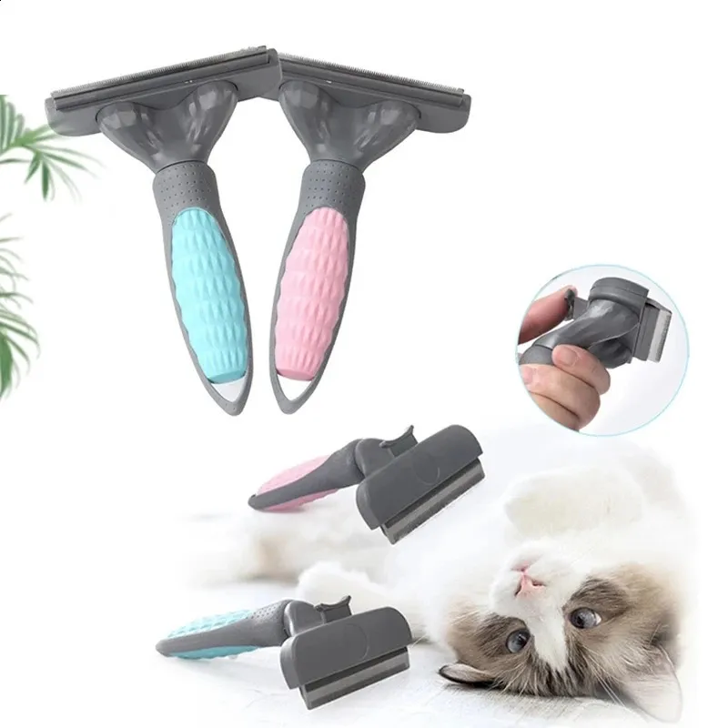 Planet Pet Grooming Brush Double Sided Shedding and Dematting Undercoat ...