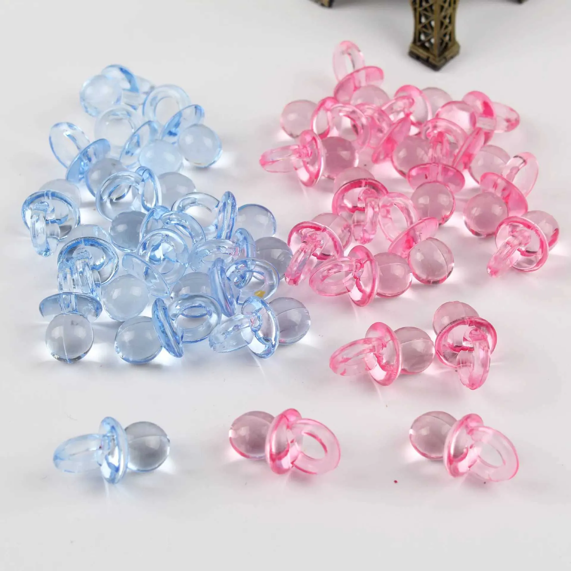 Y240801 Mini Acrylic Pacifier Confetti Blue... From Thousand_alley_end ...