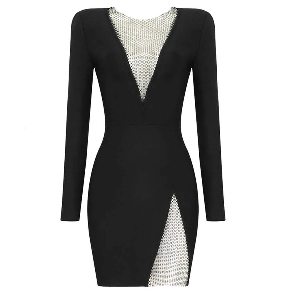 Fashion Long Sleeve V Neck Mesh Diamond Slimming... From Join3, $45.23 In  Bulk | DHgate.Com
