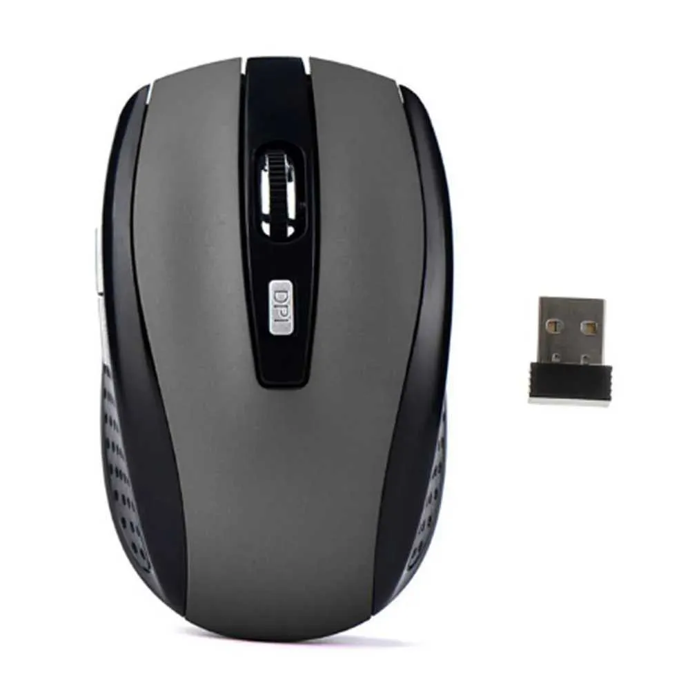 2.4G Wireless Mouse 2.4Ghz Gaming Mouse 6D Optical Wireless Mouse Slim Mini Noiseless Mice DPI1600 for Macbook PC LaptopCL240720