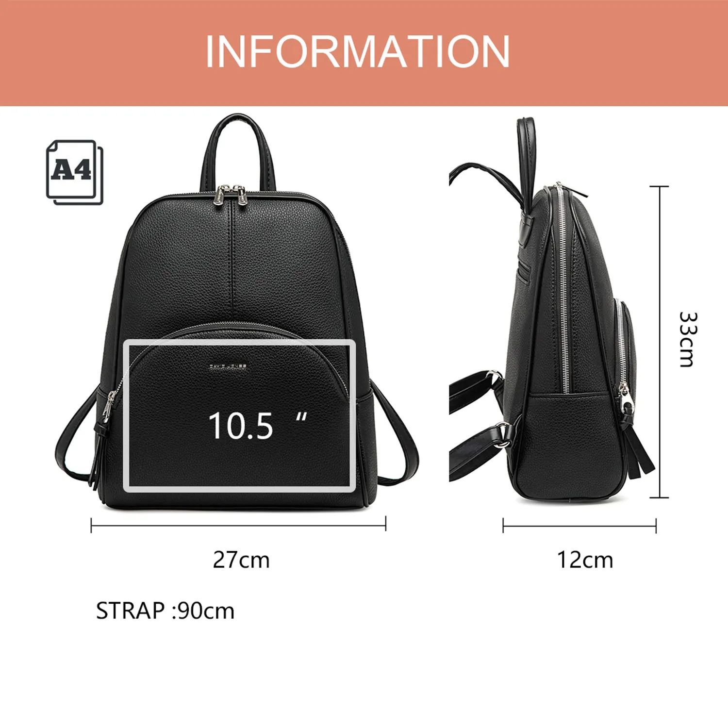Soft Faux Leather Ladies Travel Shoulder Bag: Stylish 