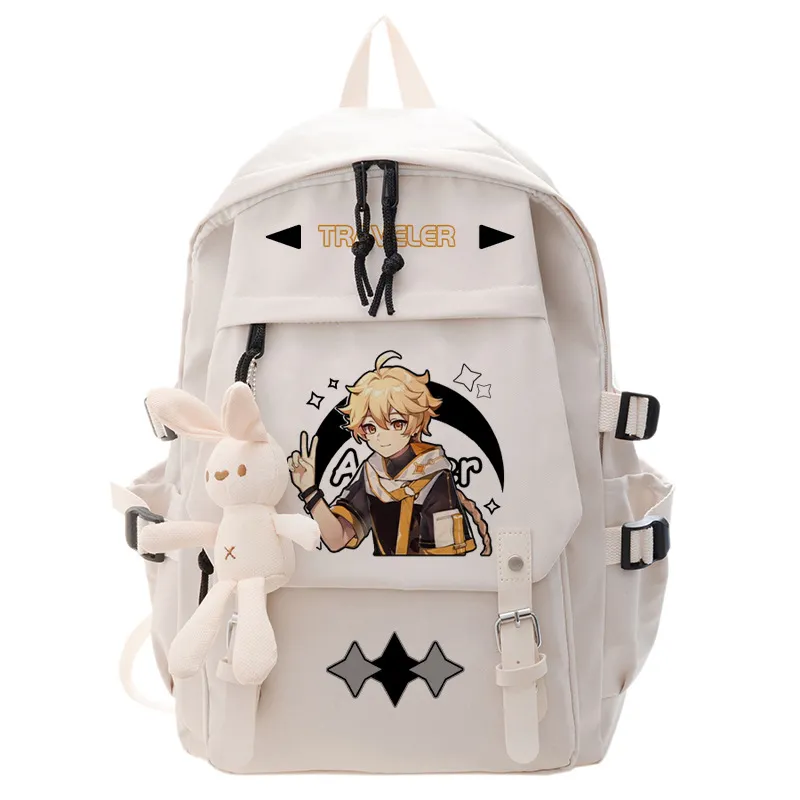 GO2COSY Anime Backpack - Fate Stay Night Theme, Lightweight Student Bookbag (16.5L X 11.8W X 5.9D In)