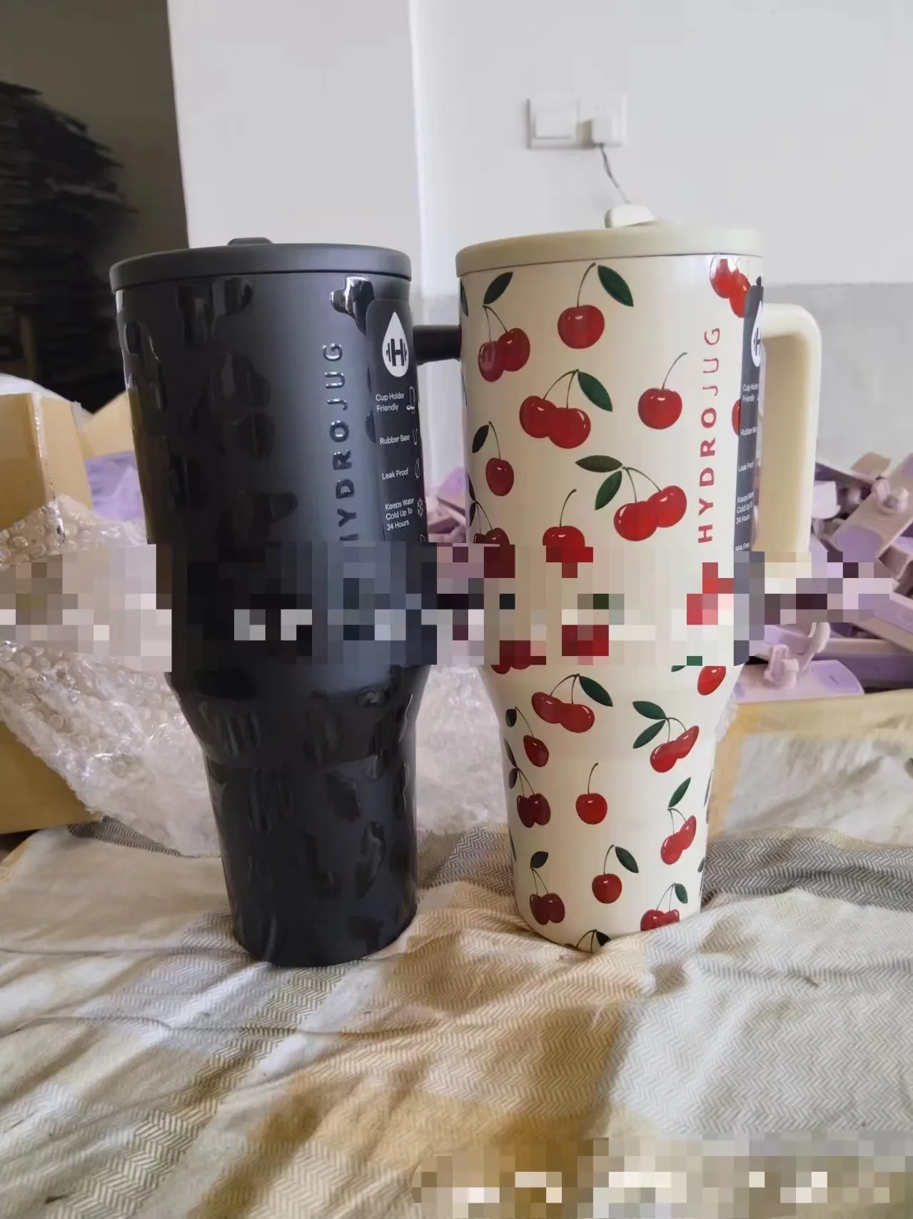 Stainless Steel Travel Mug 32Oz/40Oz Hydrojug Traveler with Straw