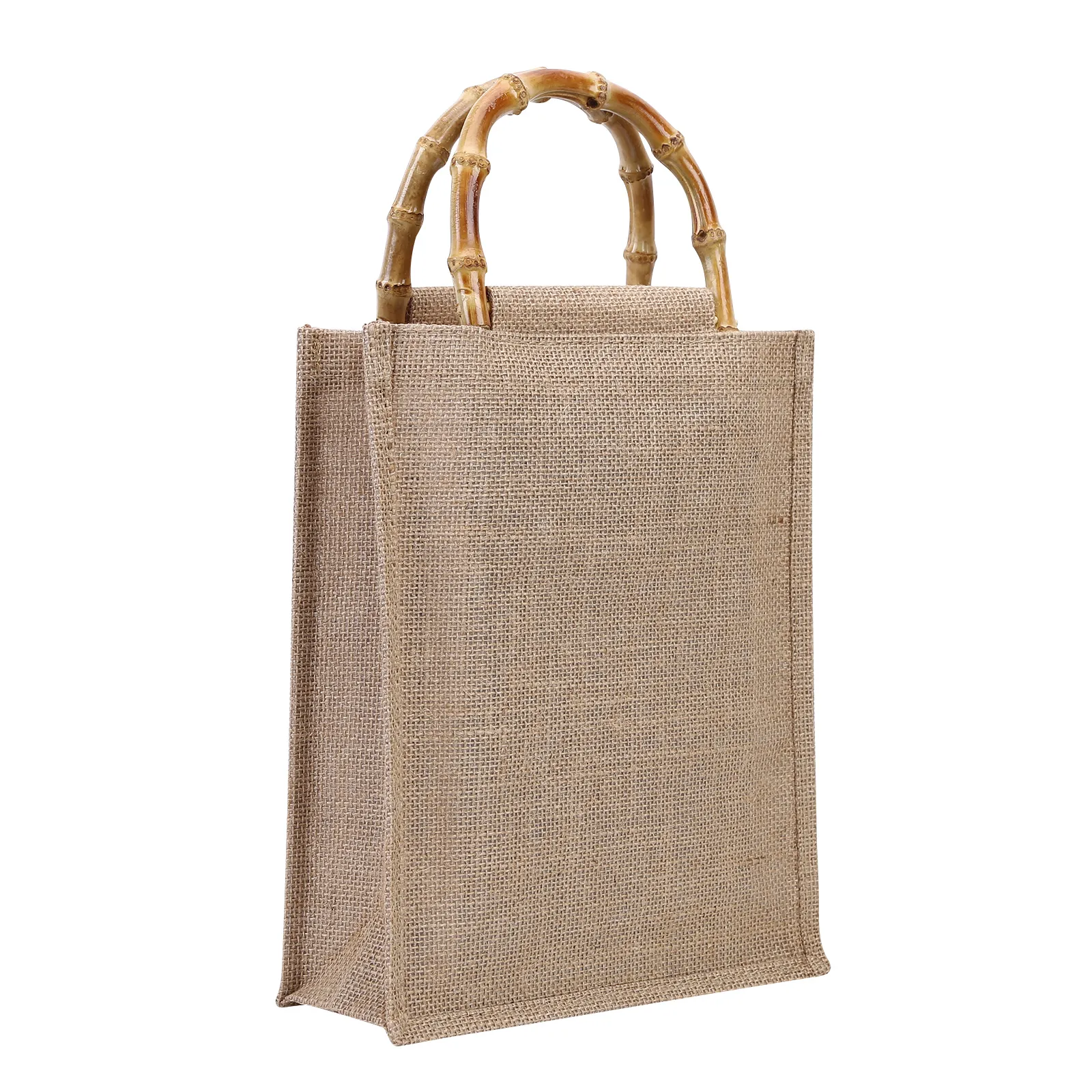 Save Big on Bulk Reusable Jute Shopping Bags Reusable Jute Shopping Bags  Large Capacity Burlap Tote Bags For Grocery Beach Best Deals on DHgate