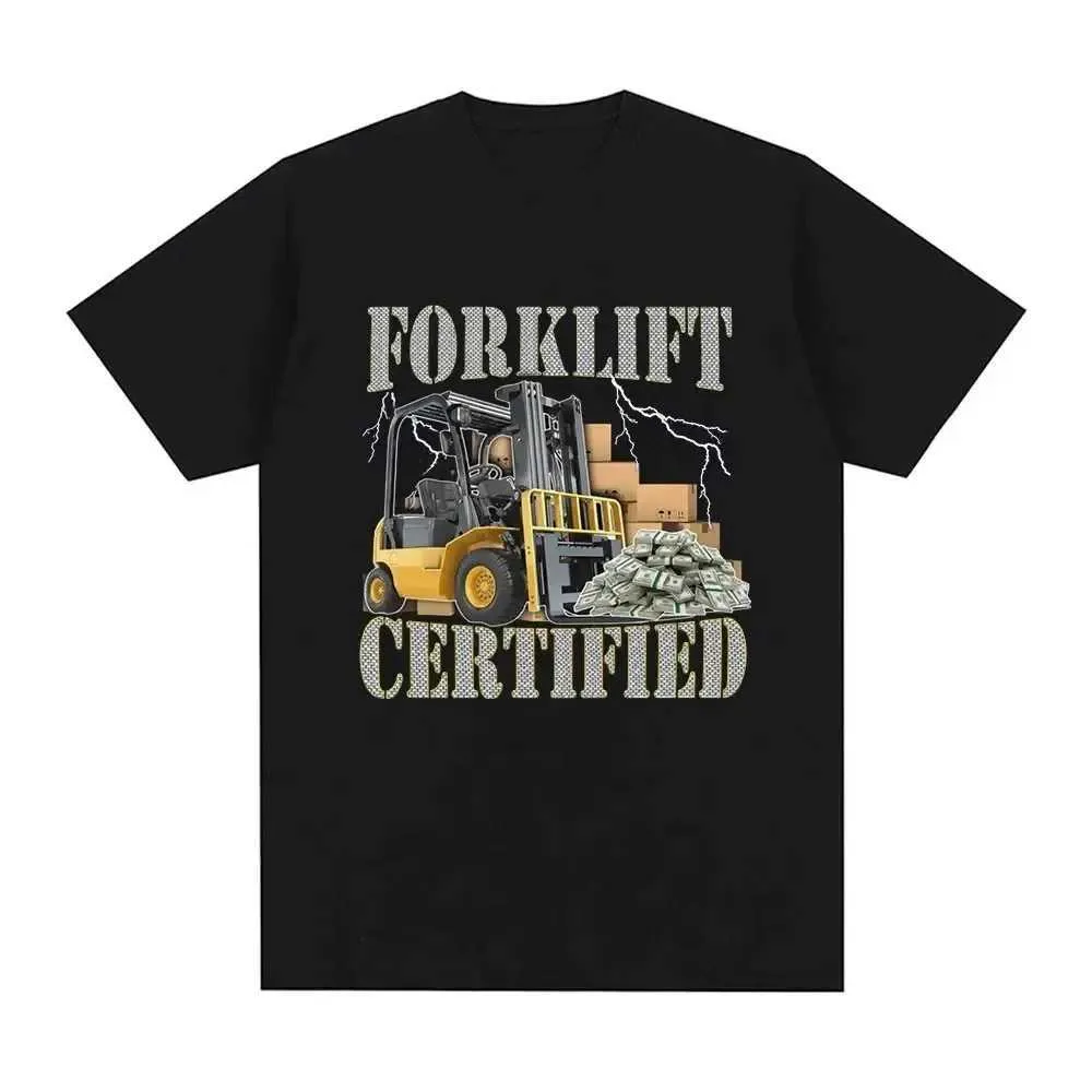 Funny forklift t shirts sale