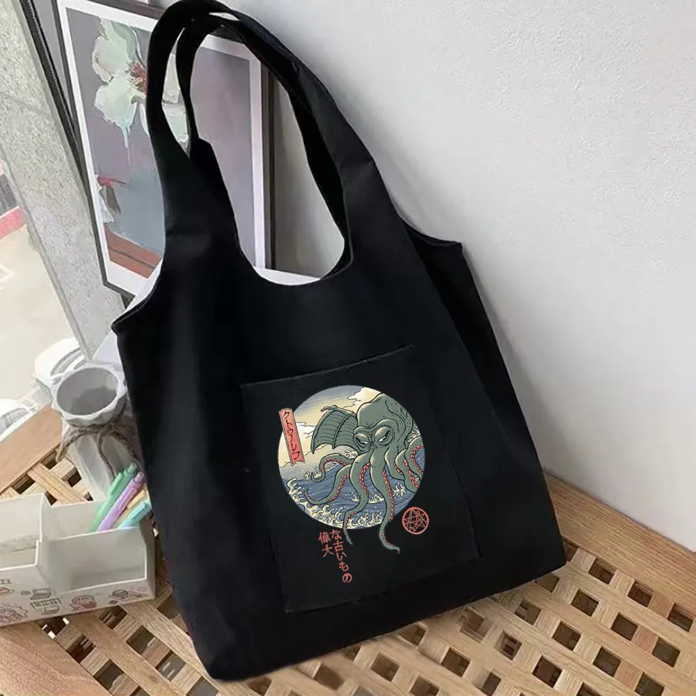 FACADE PATTERN ★ Canvas Shopper Bag 2 colors DHgate.com:2024Womens Canvas Shopper Bag - Reusable Tote Bag