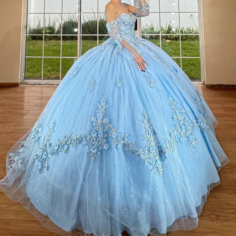 long sleeve off the shoulder dress Maxi Size:2Y Halter Royal Blue Evening BFFP21