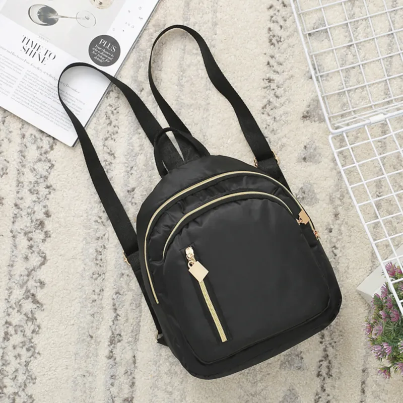 Elegant Mini Backpack: Multipurpose Soft Touch PU Leather  display picture 2