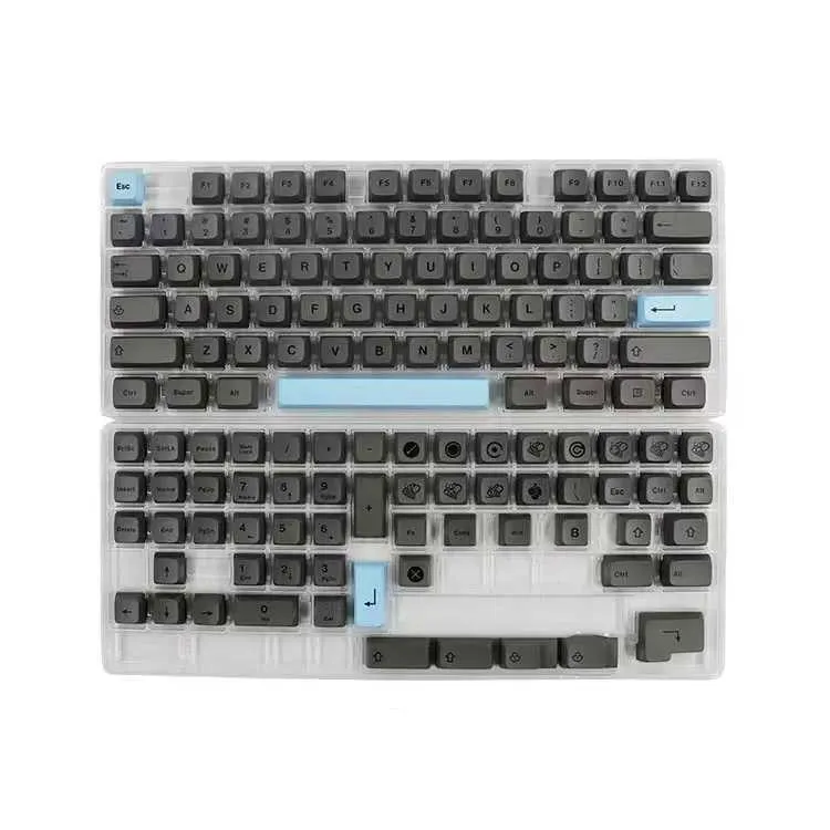 Keyboards 133 Keys PBT XDA Profile Keycaps Dye Subbed ISO Layout Double ...
