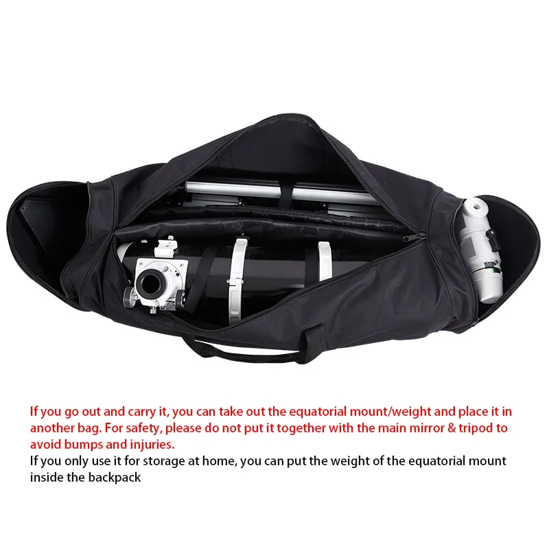 Sponge Padded Accessory Pouch Astronomical Telescope Eyepiece Double ...