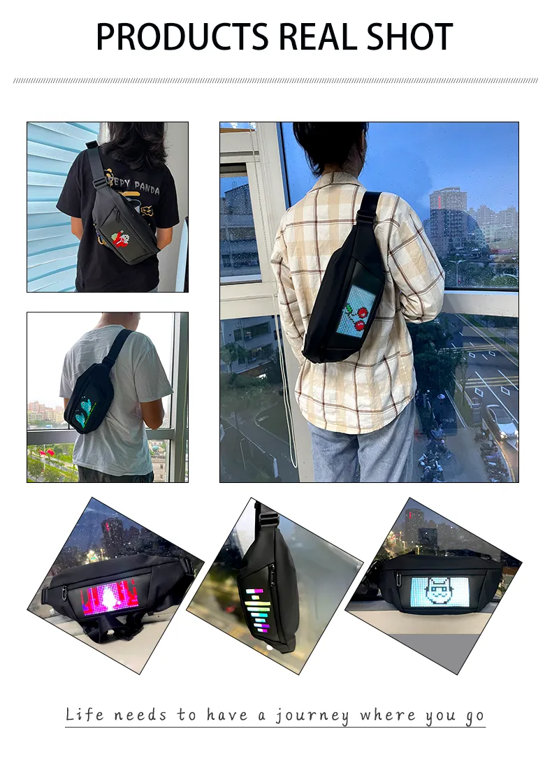 Led Backpacks Bluetooth Version: Smart Waterproof Bag... From ...