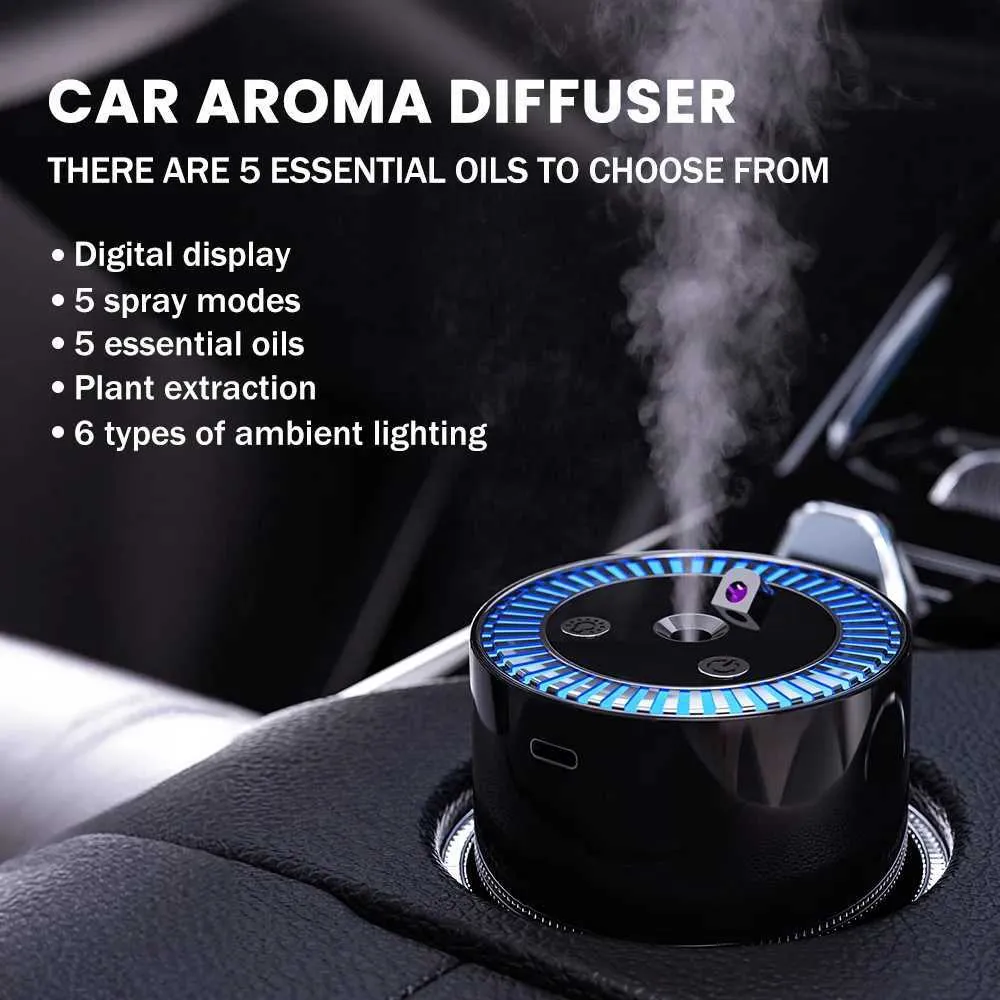 Y240803 Car Aroma Diffuser Rechargeable Essential... From Enlai_xin1 ...