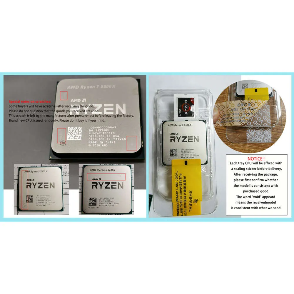 New AMD Ryzen 7 5700X3D CPU - 3.0 GHz 8-Core 16-Thread Processor