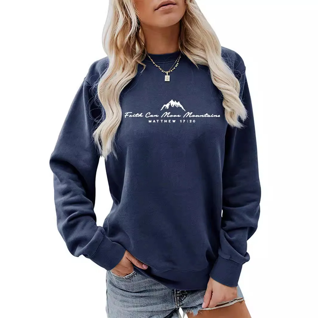 Printed O-Neck Long Sleeve Plus Velvet Sweatshirt Printed O-Neck Long Sleeve Plus Velvet Sweatshirt