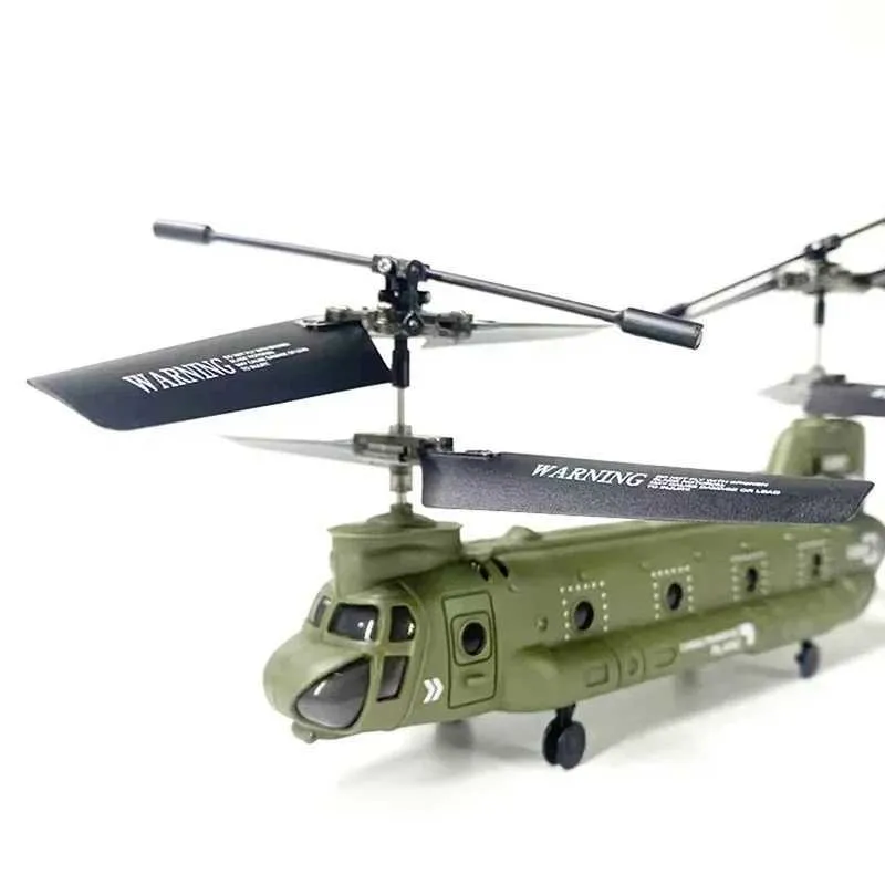 DHgate 2.4GHz RC Helicopter S026H Military Transport Chinook Helicopter Model Toy with LED Light Toys Gifts