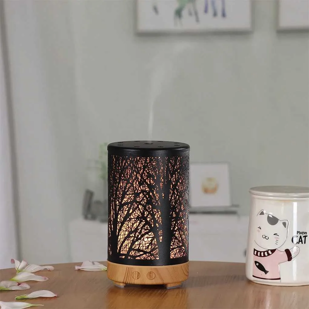 Mini Aromatherapy Essential Oil Diffuser - USB Powered Ultrasonic Air ...