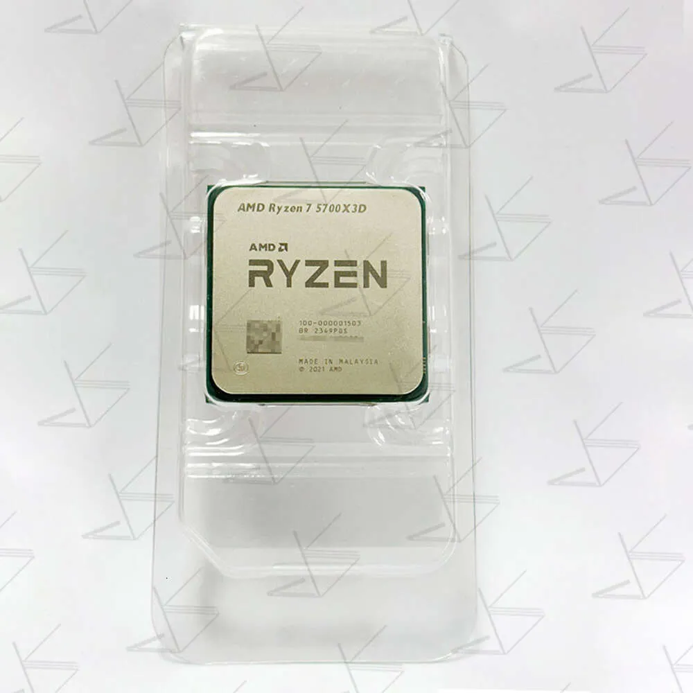 New AMD Ryzen 7 5700X3D CPU - 3.0 GHz 8-Core 16-Thread Processor