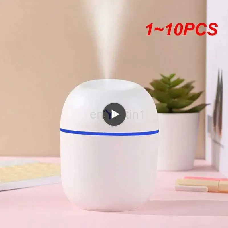 Humidifier Diffuser Mini Portable Mini Humidifier Essential Oil Diffuser with LED Night Light ...