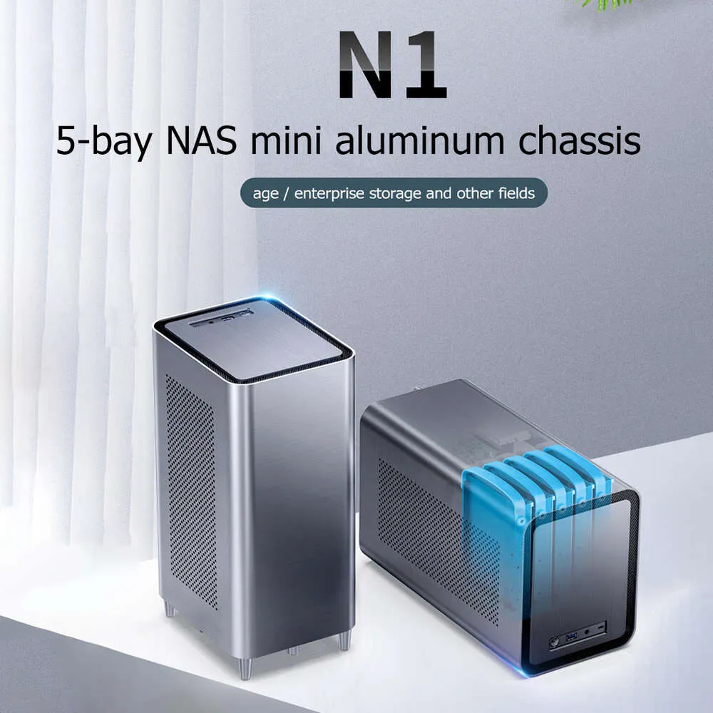 Jonsbo N1 All Aluminum Mini ITX NAS Case Portable HTPC Desktop