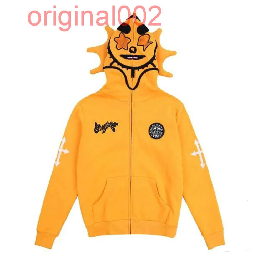 felpe con cappuccio Designer Star Pullover 3d Graphic Y2k Casual Retro Uomo Zip Up Haruku Donna Stampa Felpe con cappuccio Giacca Felpe_voghion.com