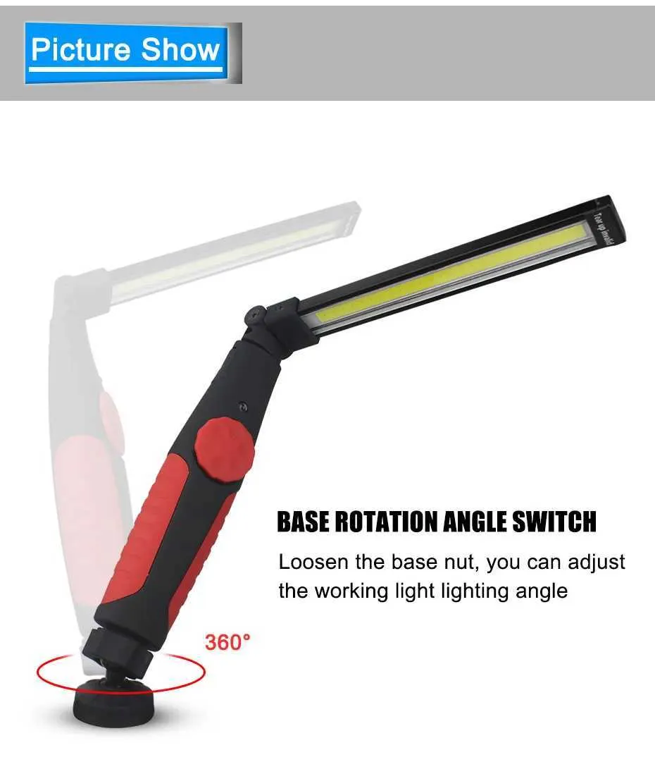 Rechargeable LED Mechanic Flashlight 160 Lumen USB... From Urban ...