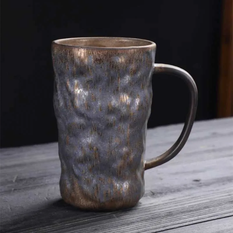 Coarse Pottery Large Capacity Ceramic Coffee Mug 24 oz Antique Imitation  Style from Dhgate Wine Glasses - price 29.33