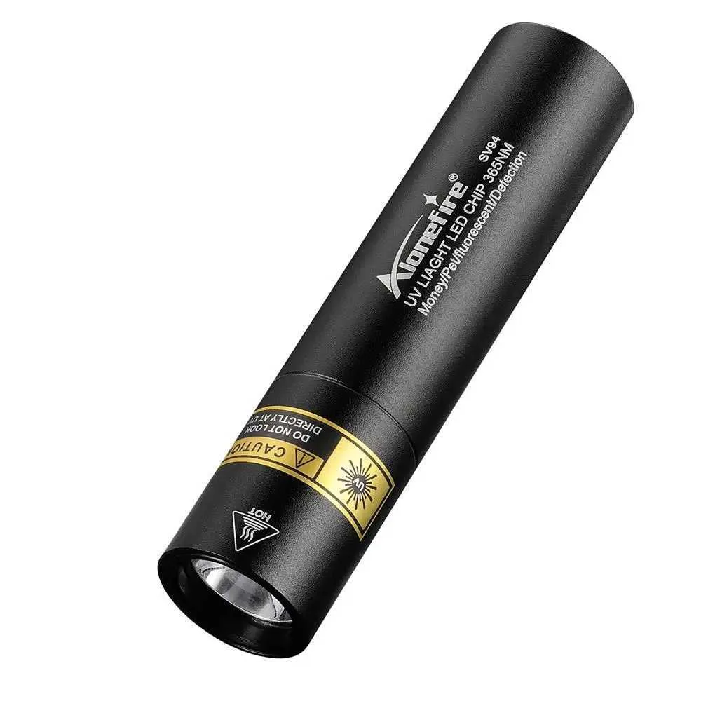 Torcia UV con 12 LED 395 nm Nera | Leroy Merlin
