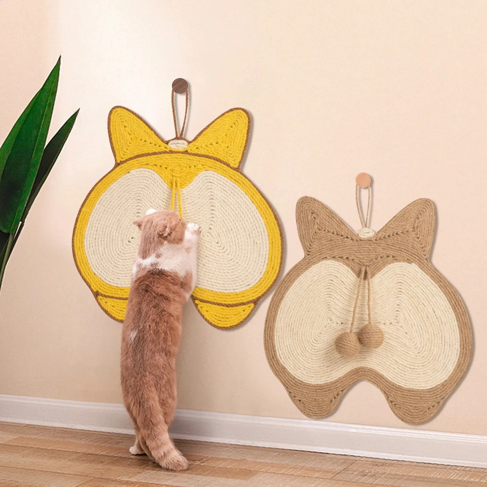 PETSITE 45" Flower Cat Tree - Multi-Level Cat Tower With Scratching Posts, Perch, Basket & Toys