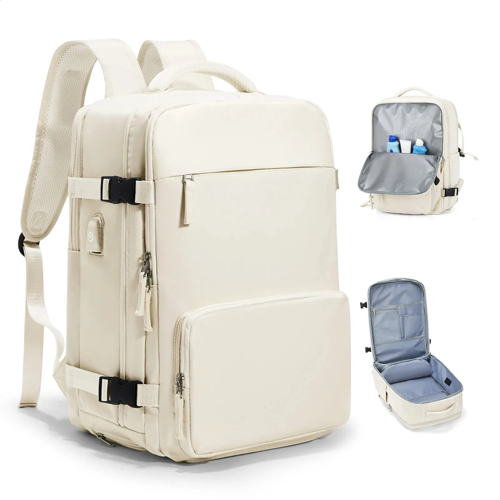 Airline Approved Personal Item Backpack Large 16-Inch Laptop