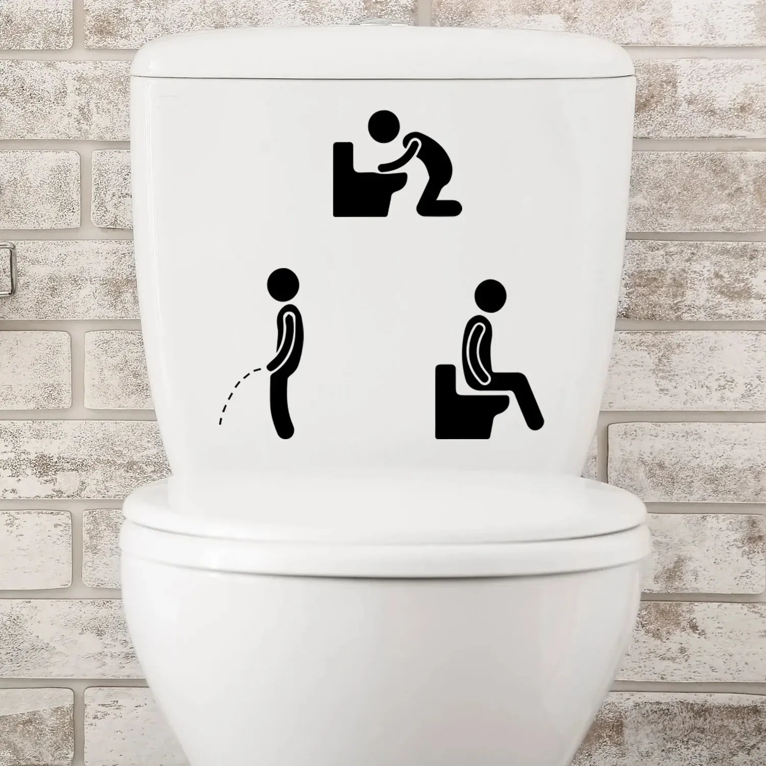Interesting Toilet Logo Stickers: Cute Bathroom Door Decorations, Artistic  Waterproof Creative Vinyl Posters 240802 from Dhgate Toilet Stickers -  price 25.91, image size:1500x1500