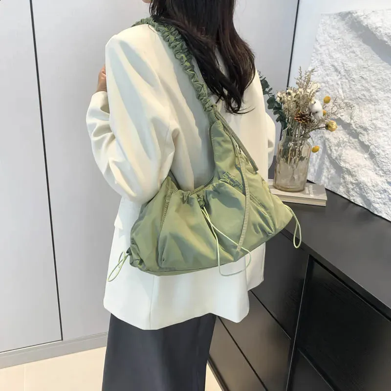 DHgate.com:Y2K Soft Nylon Small Crossbody Bag for Women