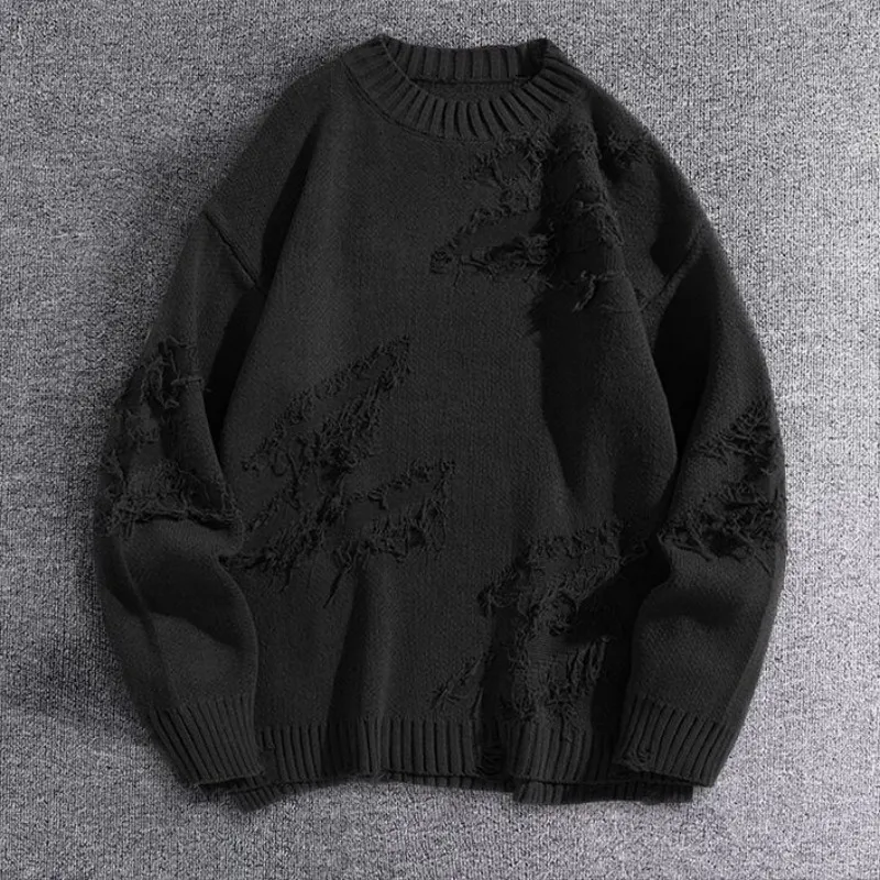 Y2K Street Clothing: Unisex Oriole Tassel Wool Sweater Mens For 