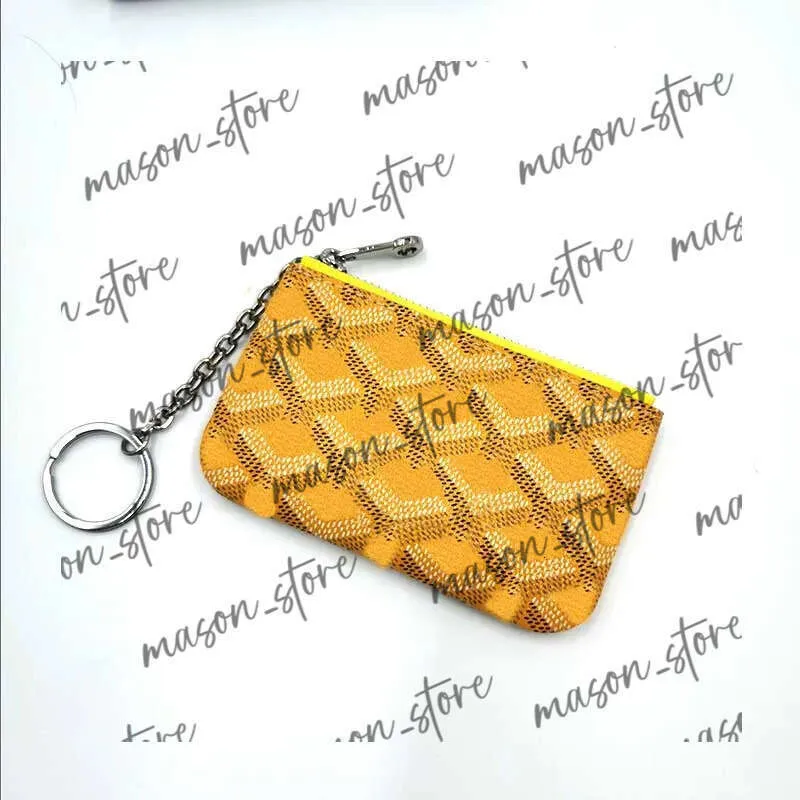 luxury designer goyrd keychain wallet gyard keychains designer wallet goy  keychain luxury Coin purse Wallets Key Chain Bag Waterproof Coin pouch