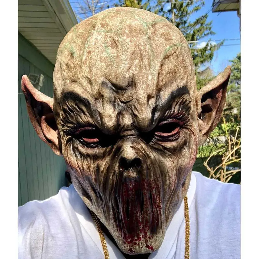 대량 Horror Costume Mask 무서운 할로윈 마스크: 코스프레, 가장 무도회 및 의상 파티를 위한 피묻은 좀비 입없는 괴물  해골 구매로 큰 절약 | DHgate에서의 최고의 거래
