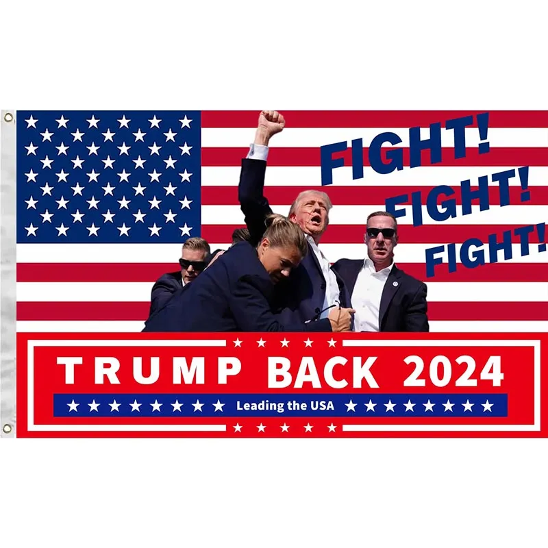 Trump Vance 2024 Flag 3x5 Ft – Make America Great Again – 100D Polyester With Grommets
